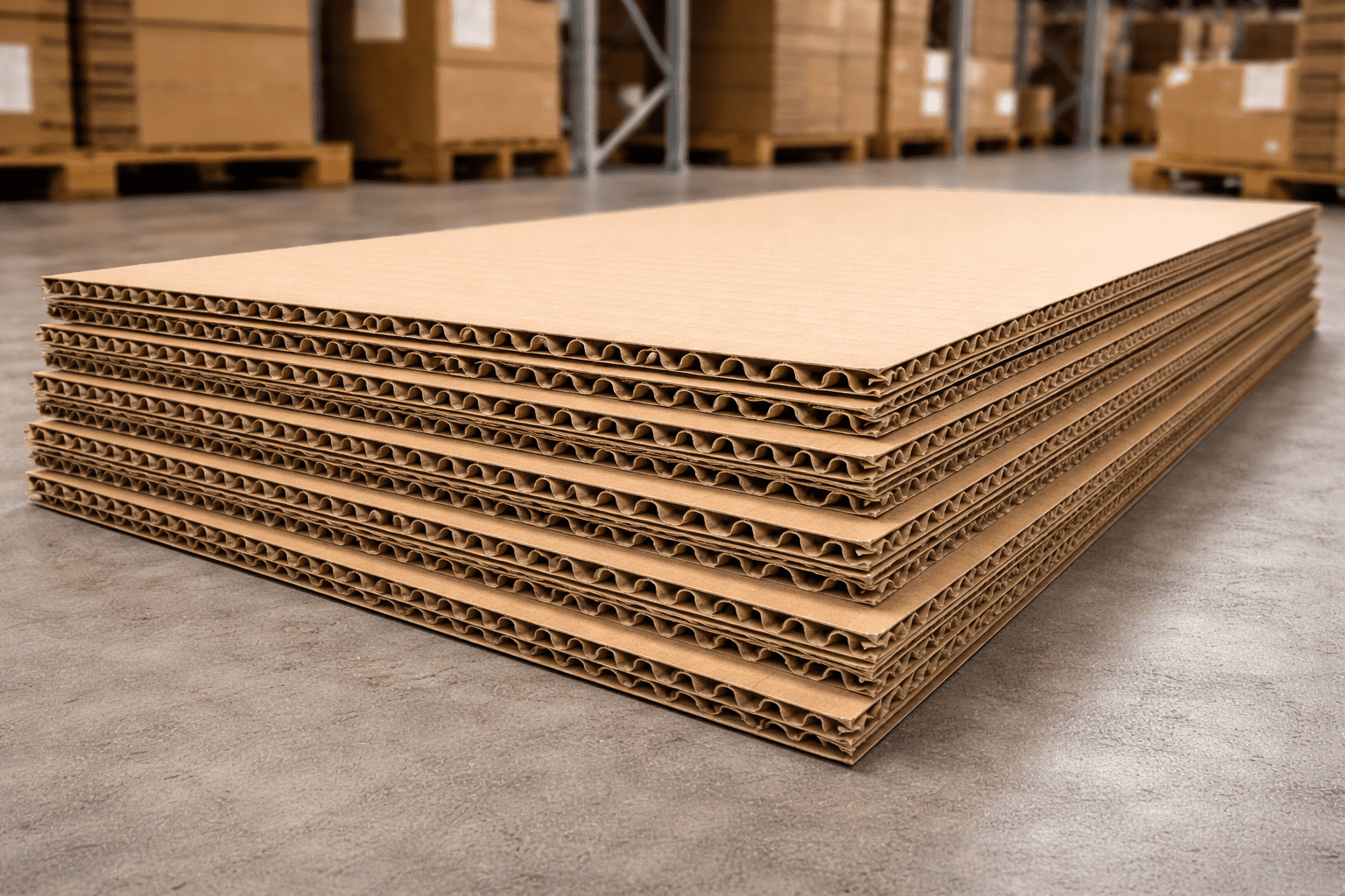 ГОФРОКАРТОН ТРЕХСЛОЙНЫЙ Т-25 БУРЫЙ 2000х1000мм