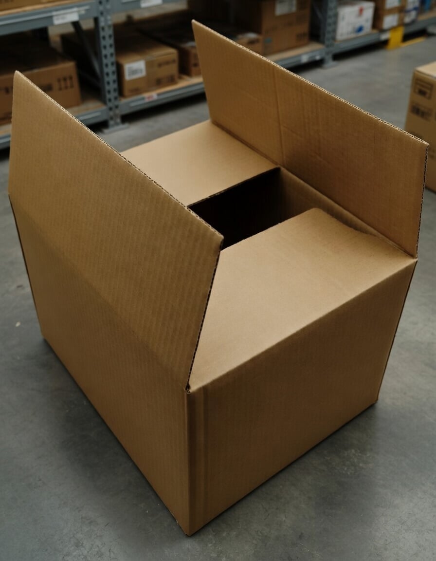 Четырехклапанный гофрокороб (большой) 600х400х400 T-24