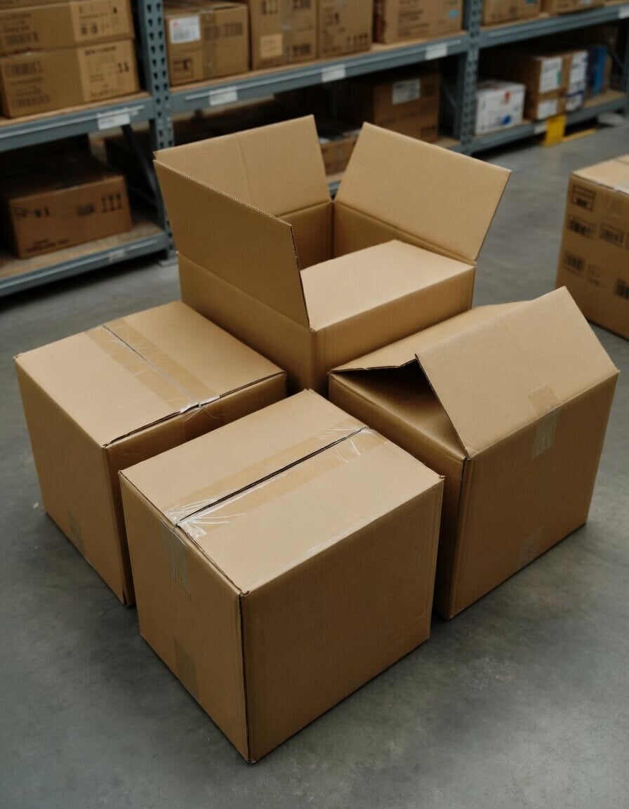 Четырехклапанный гофрокороб (большой) 600х400х400 T-24