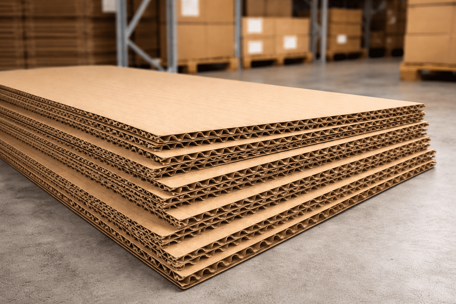 ГОФРОКАРТОН ТРЕХСЛОЙНЫЙ Т-25 БУРЫЙ 2000х1000мм