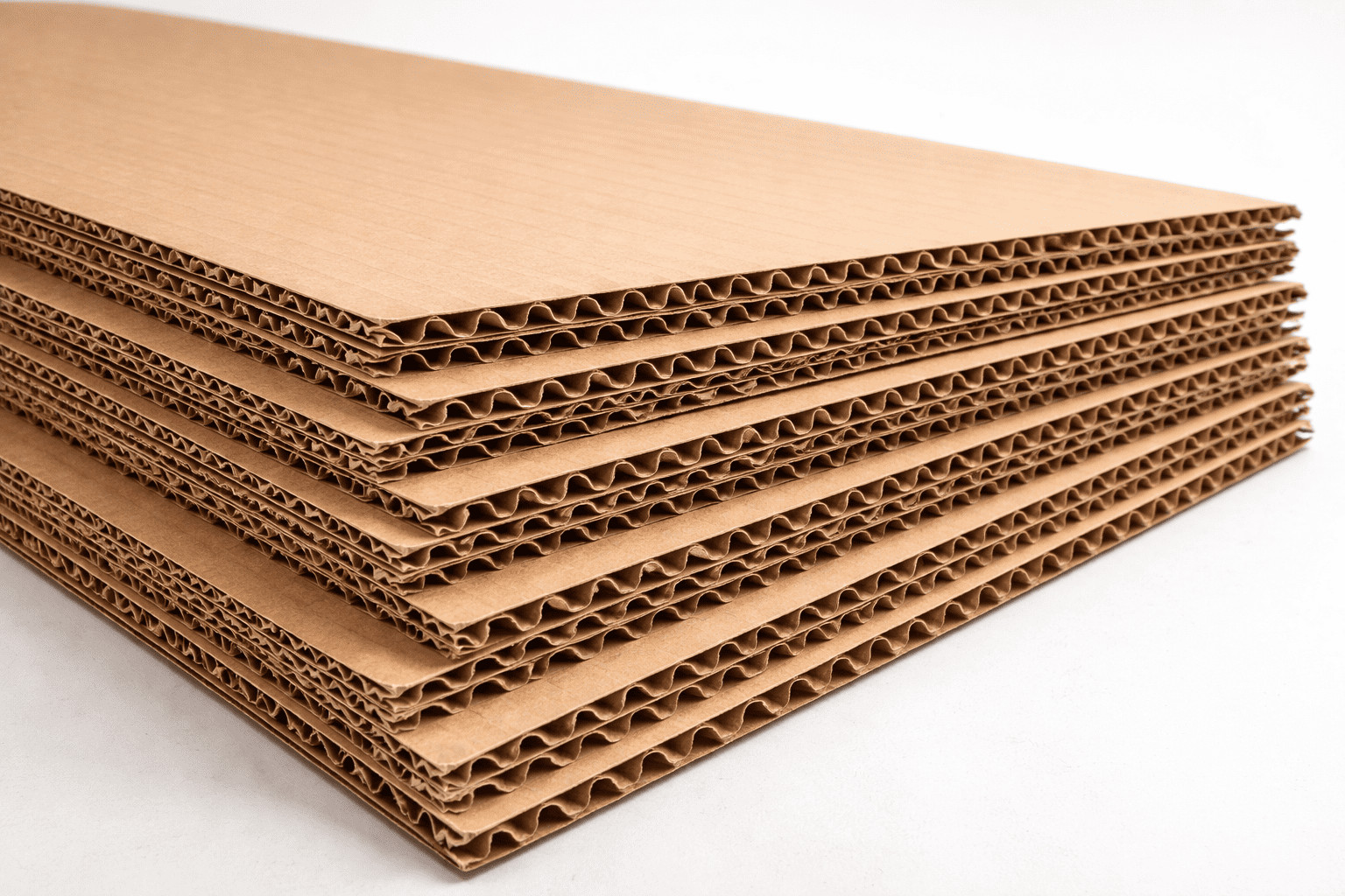 ГОФРОКАРТОН ТРЕХСЛОЙНЫЙ Т-25 БУРЫЙ 2000х1000мм