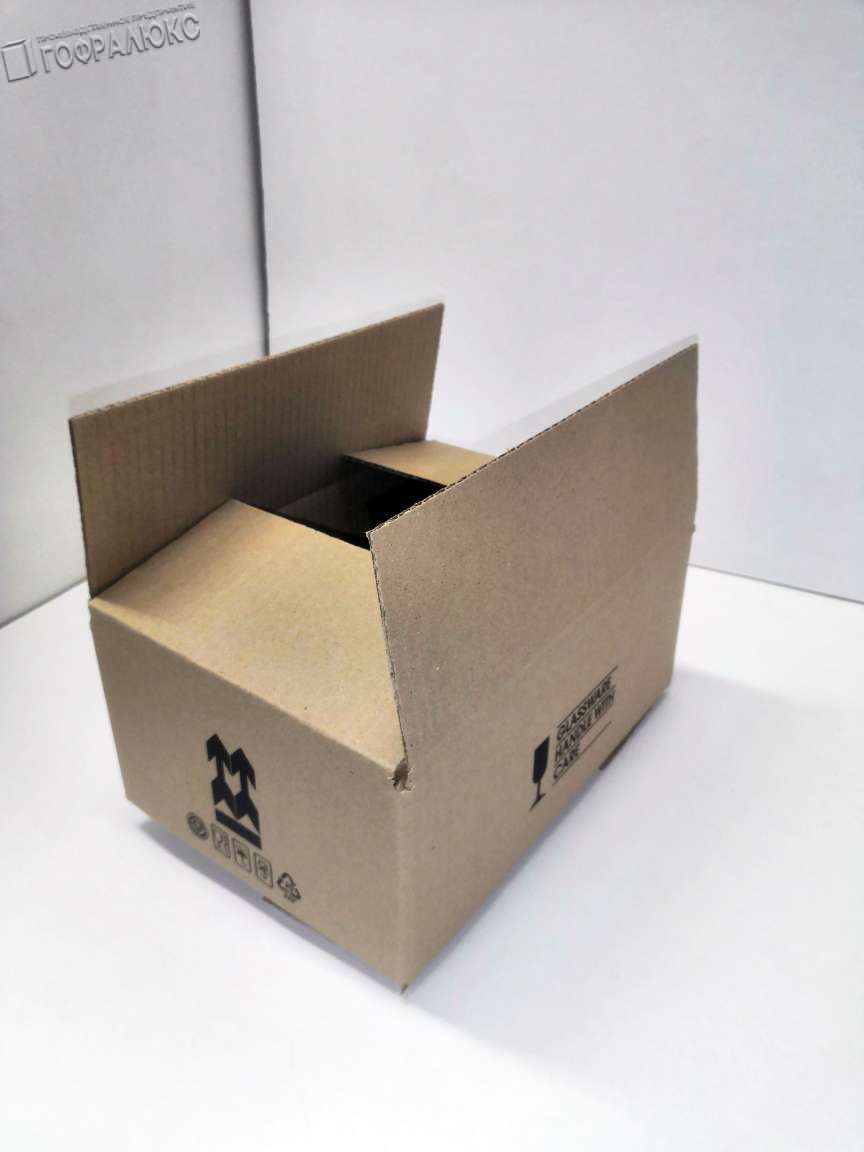 Картонная коробка 383х290х127 мм
