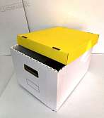 АРХИВНЫЙ ГОФРОКОРОБ СО СЪЕМНОЙ КРЫШКОЙ 393Х315Х270мм