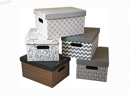 Самосборный гофрокороб крышка+дно 327х247х182мм