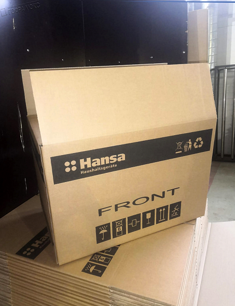 Четырехклапанный гофрокороб 640х400х430мм для микроволновки