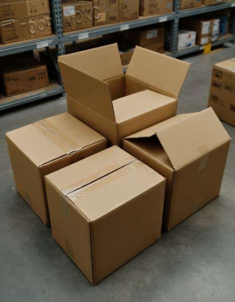 Четырехклапанный гофрокороб (большой) 600х400х400 T-24