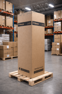 Четырехклапанный гофрокороб 560х555х1820мм для холодильника