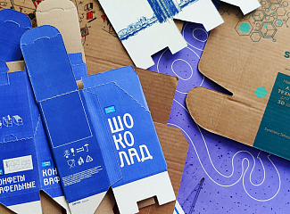 Коробки из гофрокартона с логотипом на заказ