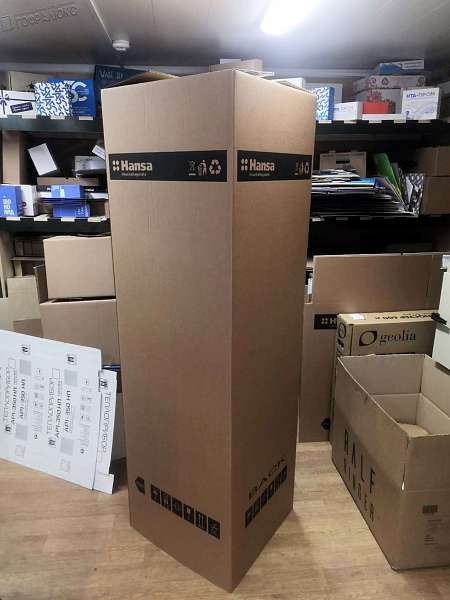 Четырехклапанный гофрокороб 560х555х1820мм для холодильника